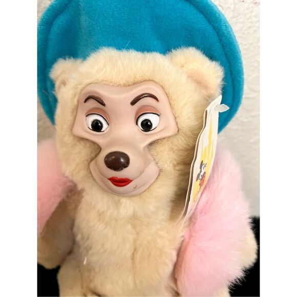 Disney World Teddi Barra Bean Plush Country Bear Jamboree New - Picture 2 of 6